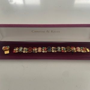 Camrose & Kross JBK floral Cameo bracelet